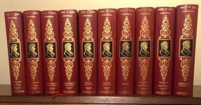 STENDHAL : Oeuvres romanesques. 10 volumes....
