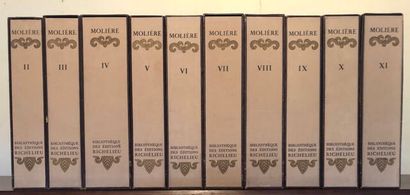 MOLIÈRE : Oeuvres complètes. Paris, Bibliothèque...