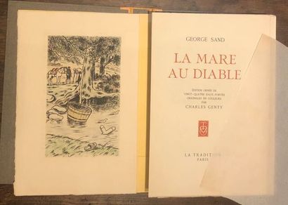LOT DE 8 ILLUSTRES MODERNES NUMEROTES sous...
