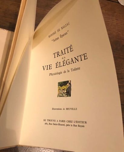 BALZACBALZAC (Honoré de) : Scènes éparses....