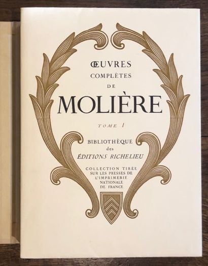 MOLIÈRE : Oeuvres complètes. Paris, Bibliothèque...