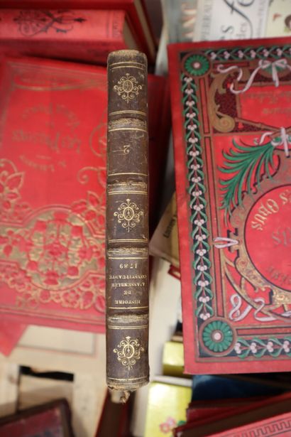 Collection of antique and modern books, comics,...