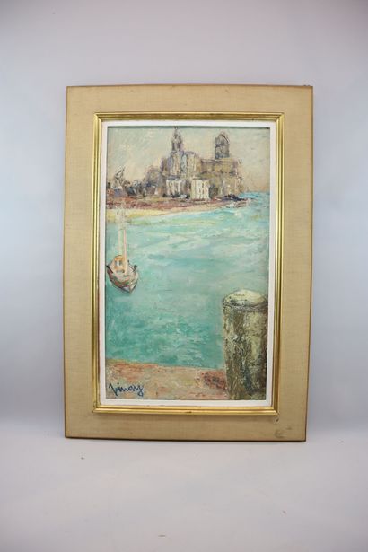 Jean VINAY (1907-1978)
The Port
Oil on canvas...