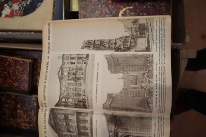 Important collection of books, records and...