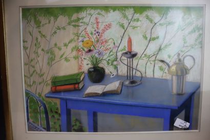 CLAUDE
Bouquet aux coquelicots
Oil on canvas
Signed...
