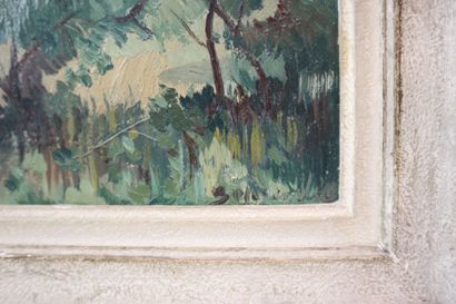 20th century school
Farm landscape and grove
Two...