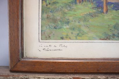 20th century school
Farm landscape and grove
Two...