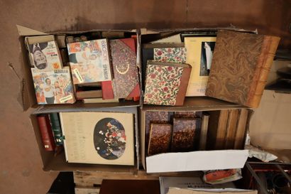 Important collection of books, records and...