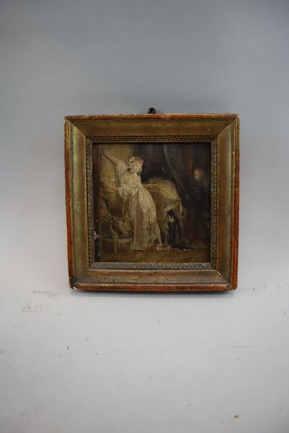 French school, 18th-19th century
Woman in...