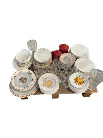 PALETTE crockery, plates, glassware dishes...