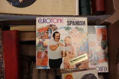 Important collection of books, records and...