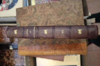 Important collection of books, records and...