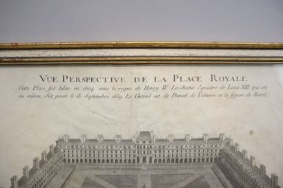 Perspective view of Place Royale
Engraving
Ca....