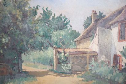 20th century school
Farm landscape and grove
Two...