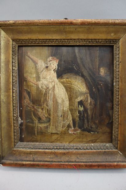 French school, 18th-19th century
Woman in...
