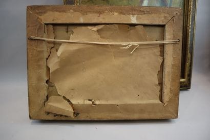 Lot of 5 paintings:
Robert BREITWEISER (Mulhouse...