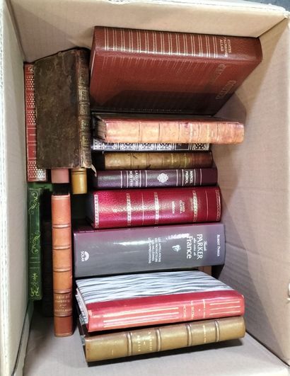 Pallet of antique books, geography books,...