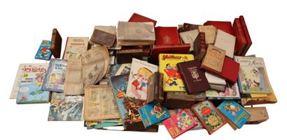 Collection of antique and modern books, comics,...