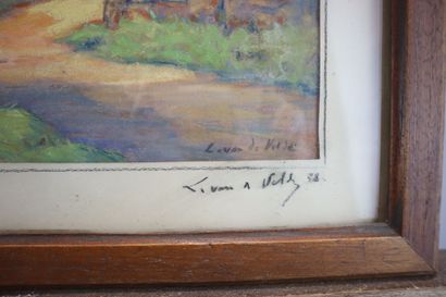 20th century school
Farm landscape and grove
Two...