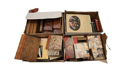 Important collection of books, records and...