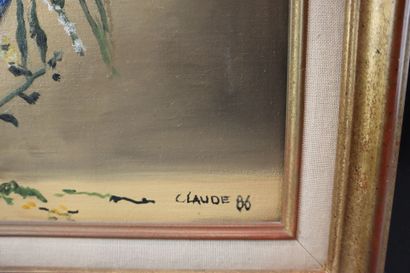 CLAUDE
Bouquet aux coquelicots
Oil on canvas
Signed...