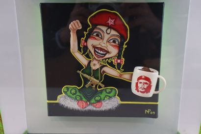 Modern school 
Smiling lady revolutionary...