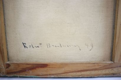 Lot of 5 paintings:
Robert BREITWEISER (Mulhouse...