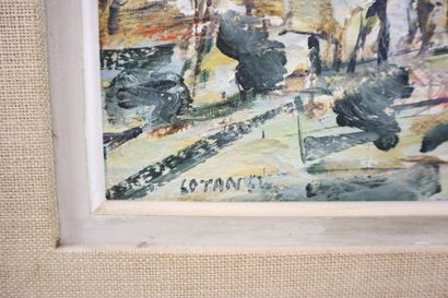 Yona LOTAN (born 1926)
Notre-Dame bridge...
