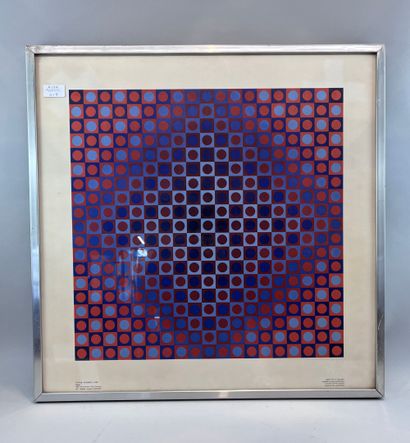 VASARELY
Abstract composition
Lithograph...