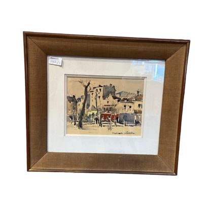 Louis CHERVIN (1905-1969)
Montmartre
Watercolor
Ca...