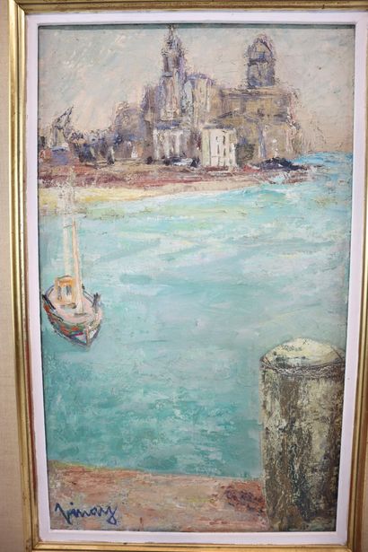 Jean VINAY (1907-1978)
The Port
Oil on canvas...