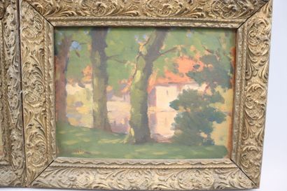 Joseph LAFERRIERE (1867-1954) 
Scene of life,...