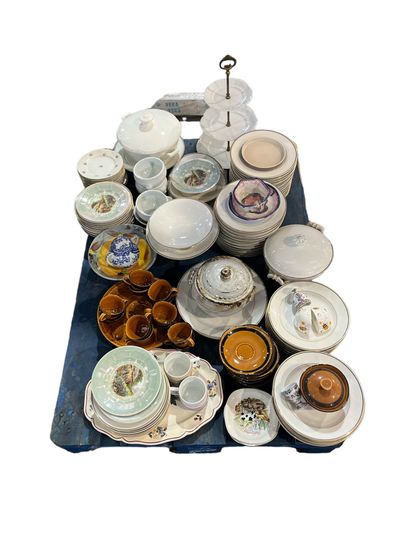 PALETTE serving set, plates, dishes, tea...