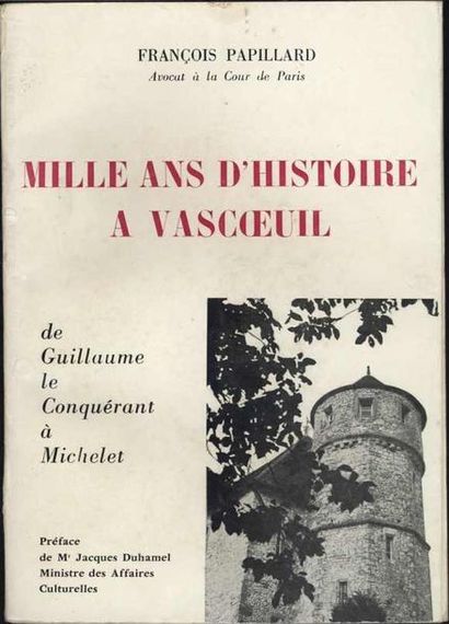 [VASCOEUIL] PAPILLARD François «Mille ans...