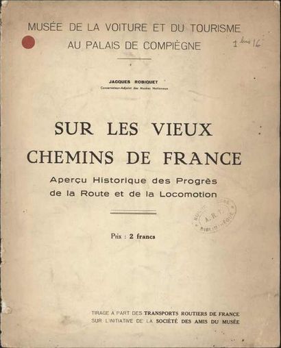 [ILE-DE-FRANCE] ROBIQUET Jacques, conservateur...