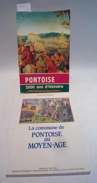 [PONTOISE] lot de deux livres sur Pontoise...
