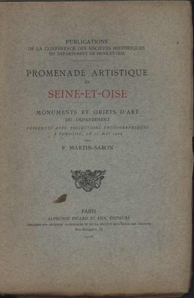 [SEINE-ET-OISE]. MARTIN-SABON (F.). 