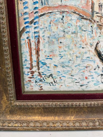 Set of two paintings including: 
RAYNAL 
View...