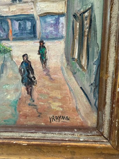 Set of two paintings including: 
RAYNAL 
View...