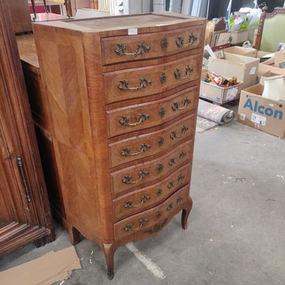 Rosewood weekly cabinet 
7 drawers opening...