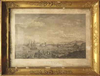 Nineteenth-century school.
View of the port...