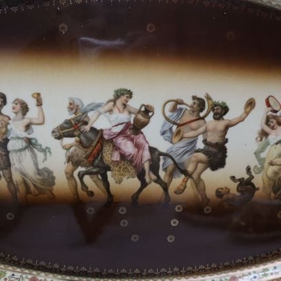 BOHEMIA. Fine porcelain service 
Beige and...