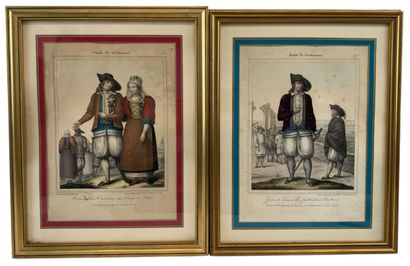 After Le Charpentier
Reunion of five prints...