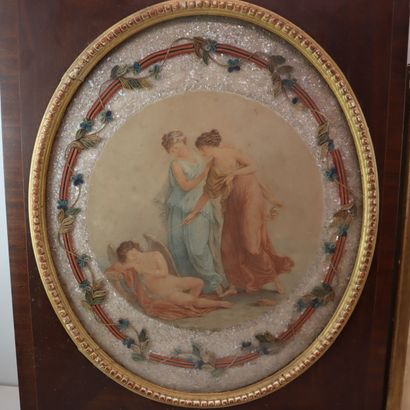 In the 18th century taste. 
Set of two engravings...