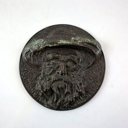 Daniel GOUPIL (born 1931)
Portrait of Monet
Bronze...