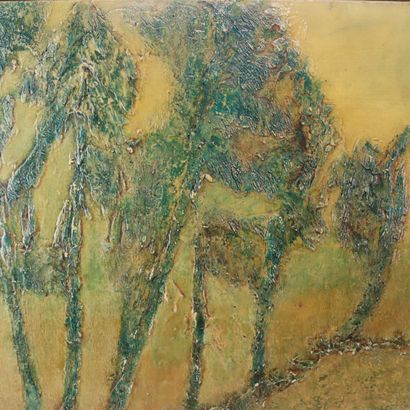 LD BJORN 
Landscape
Oil on canvas signed...