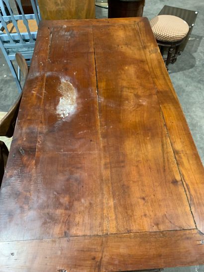 Natural wood chest of drawers opening with...