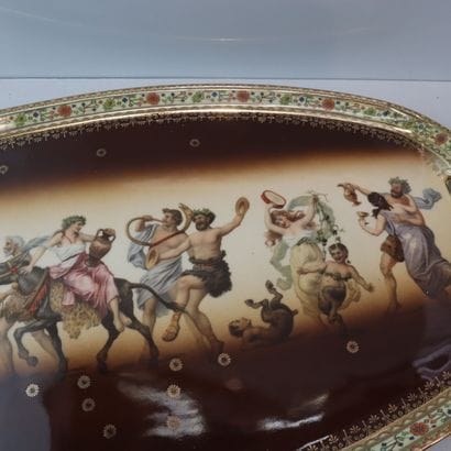 BOHEMIA. Fine porcelain service 
Beige and...