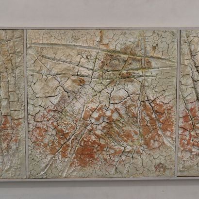 Stone abstraction on frame 
Dimensions: 55.5...