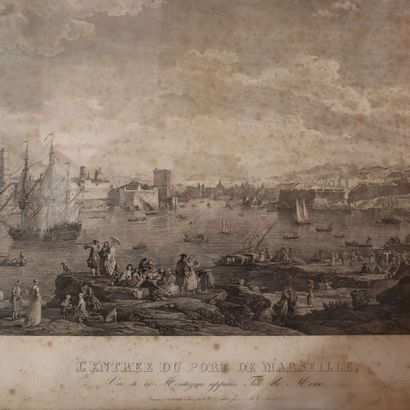 Nineteenth-century school.
View of the port...